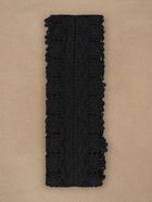 Кружево гипюровое, 80 мм, 6.8±0.5 м, цвет чёрный - Фото 3