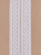 Кружево вязаное, 55 мм, 10±1 м, белое - Фото 3