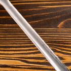 Шумовка для казана узбекская 43см, диаметр 16см, с деревянной ручкой - фото 4315559