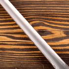 Шумовка для казана узбекская 45см, диаметр 12см, с деревянной ручкой - фото 4315575