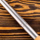 Шумовка для казана узбекская 47см, диаметр 12см, светлая деревянная ручка - фото 4315611