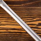 Шумовка для казана узбекская 47см, диаметр 12см, светлая деревянная ручка - Фото 7