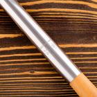 Шумовка для казана узбекская 53см, диаметр 15см, светлая деревянная ручка - Фото 3