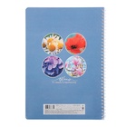 Тетрадь А4, 96 листов в клетку на гребне «Красота цветения», обложка мелованный картон, блок офсет, МИКС - Фото 8