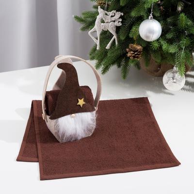 Полотенце в корзинке Этель «Гномик», 30х60 см