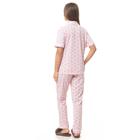 Комплект женский (рубашка, брюки), цвет МИКС, размер 46 - Фото 3