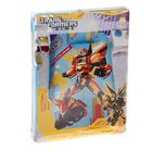 Постельное бельё Transformers на голубом фоне 1,5 сп., размер 145х210 см, 150х215 см, 50х70 см-1 шт. - Фото 2
