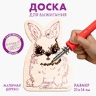 Доска для выжигания «Заяц» - фото 6352512