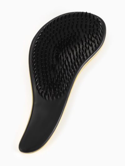 Расчёска массажная, 5.5×15 (±1) см, цвет золотой