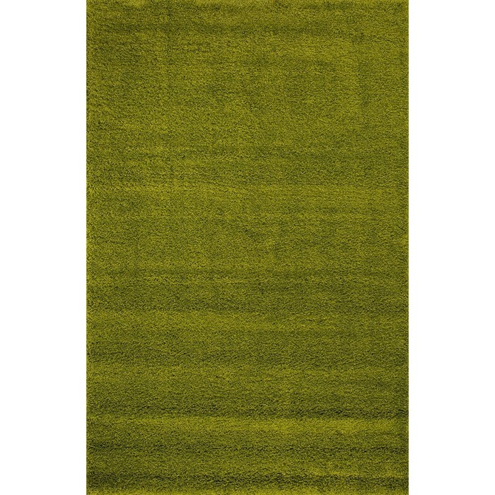 Ковёр прямоугольный Shaggy ultra s600, размер 60x110 см, цвет green