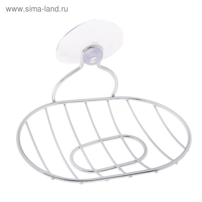 Мыльница овальная на присоске (запчасть) - Фото 1