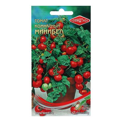 Семена Томат комнатный балконный «Минибел», детерминантный, низкорослый,15 шт., «Дом семян»