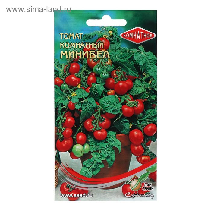 Семена Томат комнатный балконный «Минибел», детерминантный, низкорослый,15 шт., «Дом семян» - Фото 1