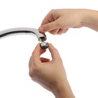 Аэратор ZEIN, наружная резьба, d=24 мм, сетка пластик, корпус пластик, цвет хром - Фото 13