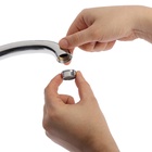 Аэратор ZEIN, наружная резьба, d=24 мм, сетка пластик, корпус металл, хром БЕЗ ПРОКЛАДОК - Фото 6