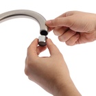 Аэратор ZEIN, внутренняя резьба, d=22 мм, сетка металл, корпус металл, цвет хром 5139192