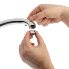 Аэратор ZEIN, наружная резьба, d=24 мм, сетка металл, корпус металл, цвет хром (40 шт) - фото 808523495