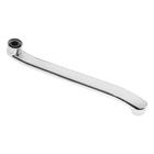 Излив для смесителя ZEIN, 3/4", изогнутый, нерж. сталь, 30 см, аэратор пластик - Фото 3