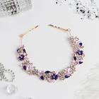 Аксессуар для волос «Эрика», бабочки и цветочки, 23.5 см - Фото 1