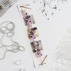 Аксессуар для волос «Эрика», бабочки и цветочки, 23.5 см - Фото 2