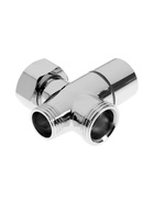 Дивертор ZEIN Z741, для смесителя, корпус цинк, керамика, цвет хром - Фото 3