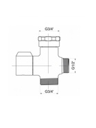 Дивертор ZEIN Z741, для смесителя, корпус цинк, керамика, цвет хром - Фото 6