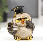 Сувенир полистоун "Совёнок - профессор" 9,8х6,5х9 см - Фото 1