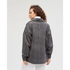 Жакет женский цвет серый, р-р 50 - фото 809297304