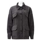 Жакет женский цвет серый, р-р 50 - фото 809297309