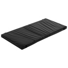 Мат, 100×200×10 см, чёрный - Фото 4
