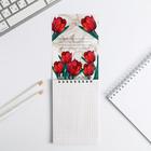 Блокнот «С 8 марта», на гребне, А6, 40 листов - Фото 3