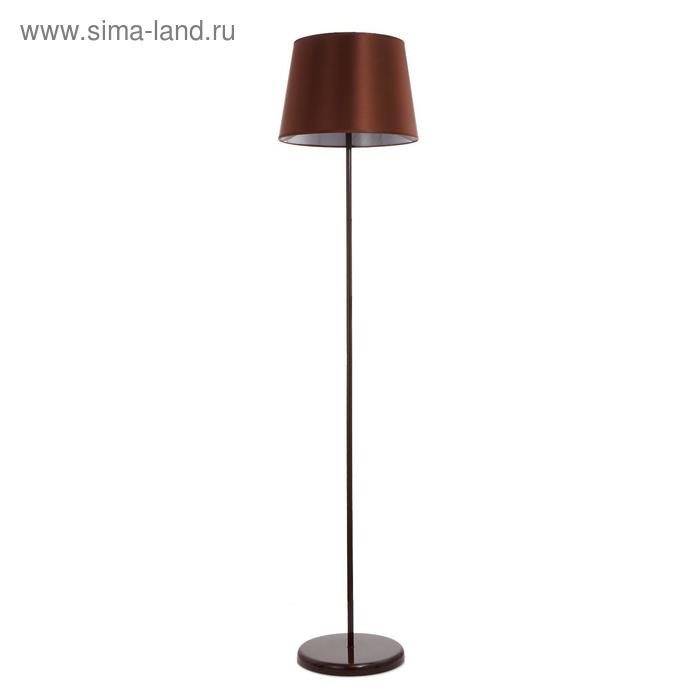 Торшер 2601 1×15 Вт Е27 коричневый/шоколад - Фото 1