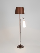 Торшер напольный BayerLux «3601/2», 2×15 Вт, Е27, коричневый - Фото 2