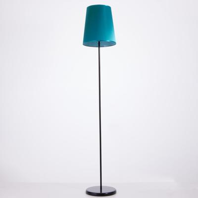 Торшер 6601 1×40 Вт Е27 черный/бирюзовый