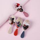 Расчёска массажная, 5,5 × 15 см, рисунок МИКС - фото 37542223