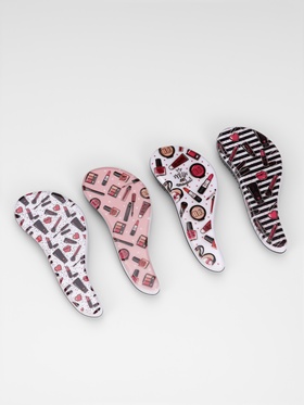 Расчёска массажная, 5.5×14.5(±1) см, PVC коробка, рисунок МИКС