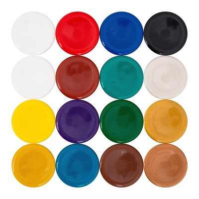 Гуашь художественная «ЗХК. Сонет», набор 16 цветов × 20 мл, (36411572)