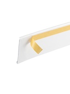 Ценникодержатель полочный самоклеящийся, DBR=39, 1250 мм, белый - Фото 6