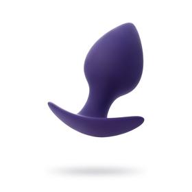 Анальная пробка Glob, силикон, цвет фиолетовый, 8 см, d=4 см