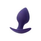Анальная пробка Glob, силикон, цвет фиолетовый, 8 см, d=4 см - Фото 2
