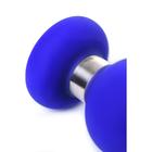 Анальная пробка Сlassic, силикон, цвет синий, 13 см, d=4,6 см - Фото 7