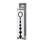 Анальная цепочка Toyfa A-toys, TPE, цвет чёрный, 19,8 см - Фото 3