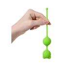 Вагинальные шарики Toyfa A-toys, силикон, цвет зелёный, d=2,7 см - Фото 3