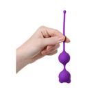 Вагинальные шарики Toyfa A-toys, силикон, цвет фиолетовый, d=2,7 см - Фото 3