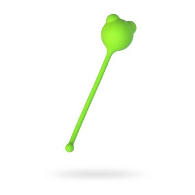 Вагинальный шарик Toyfa A-toys, силикон, цвет зелёный, d=2,7 см