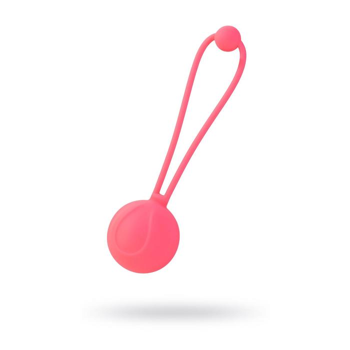 Вагинальный шарик L'eroina by Toyfa Rosy, силикон, цвет коралловый, d=3,1 см, 50 г