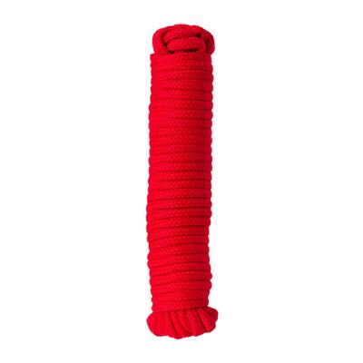 Верёвка для бондажа, текстиль, цвет красный, 1000 см