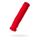 Верёвка для бондажа, текстиль, цвет красный, 1000 см - Фото 2