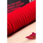 Верёвка для бондажа, текстиль, цвет красный, 1000 см - Фото 7