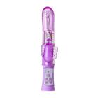 Вибратор с клиторальным стимулятором Toyfa A-toys High-Tech fantasy, TPE, цвет фиолетовый, 22,4 см - Фото 3